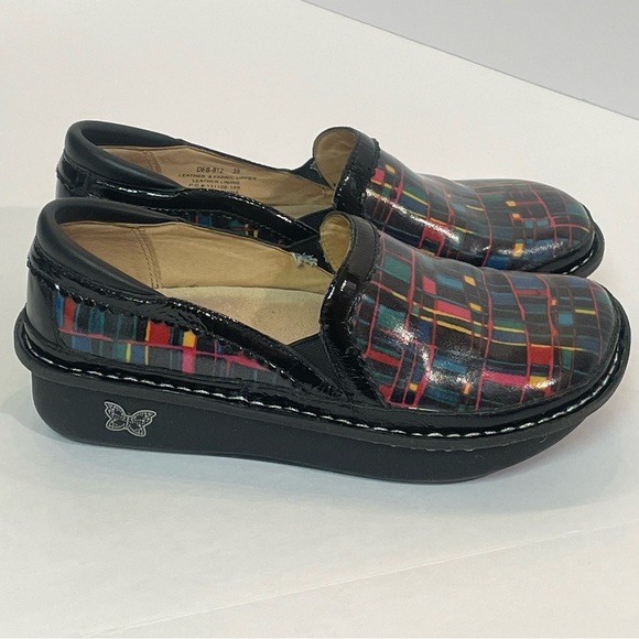 Alegria Debra Geometry Shoes Size 38 (8/8.5) - Picture 7 of 8
